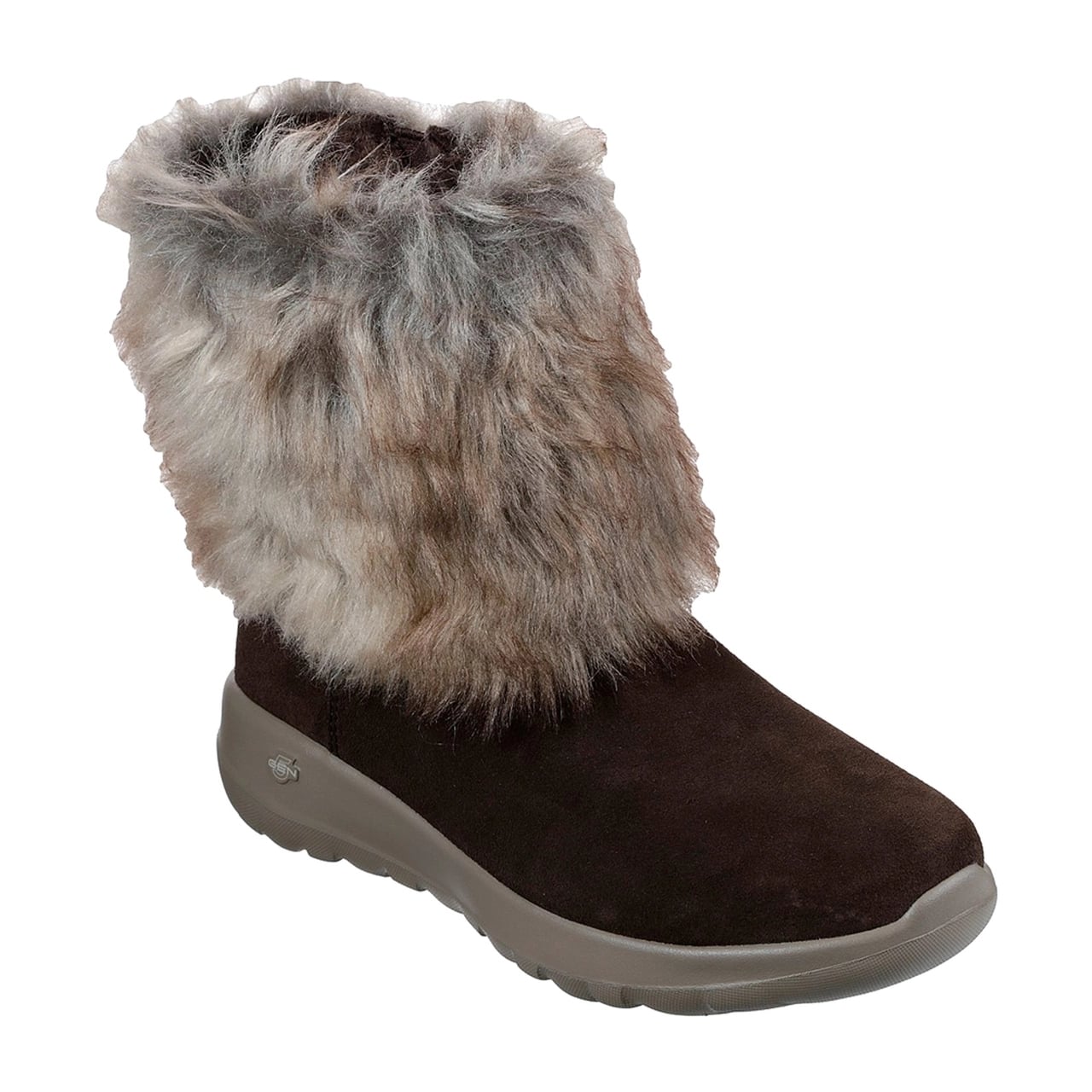 Skechers Μποτάκι Γυναικείο - On The Go Joy Snow Fox Boot 15520-Choc