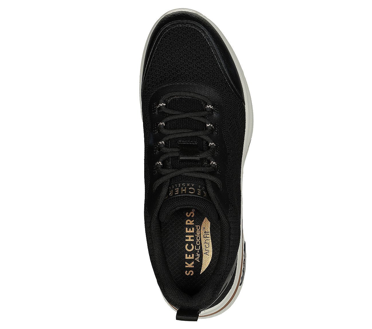 Skechers Παπούτσι Γυναικείο - Arch Fit: S-Miles - Sonrisas 155567-BLK Black