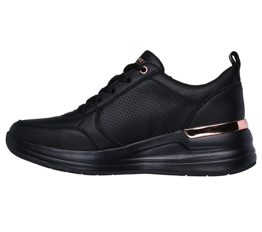 Skechers Παπούτσι Γυναικείο - Billion 2 - Side Door - 177336-BBK Black