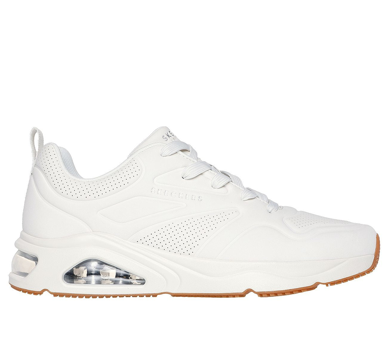 Skechers Παπούτσι Ανδρικό - Tres-Air Uno - Casairal183090-WHT White