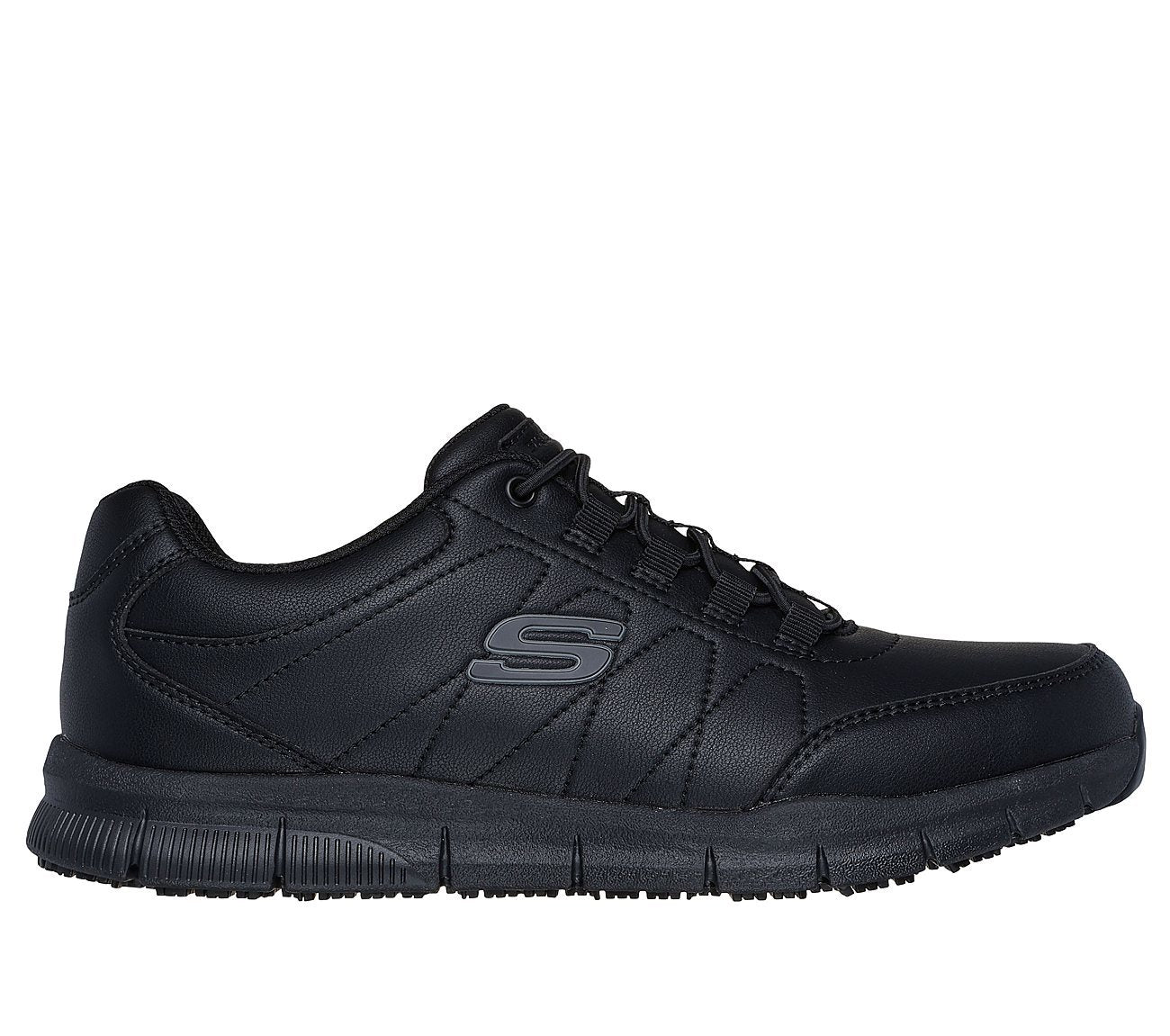 Skechers Παπούτσι Ανδρικό - Work: Nampa - Osil 200272-BLK Black
