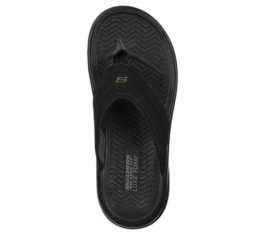 Skechers Σαγιονάρα Ανδρική - Relaxed Fit: Sargo - Point Vista 204383-BLK
