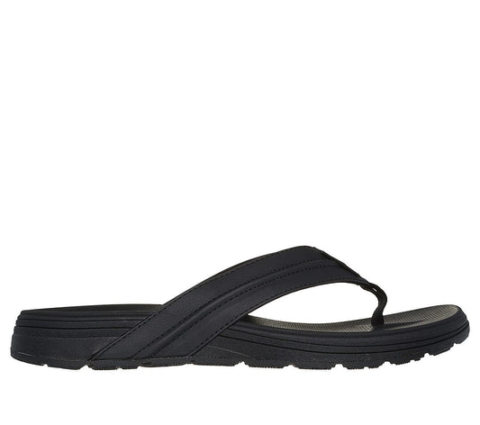 Skechers Σαγιονάρα Ανδρική - Relaxed Fit: Patino - Marlee 205111-BLK Black