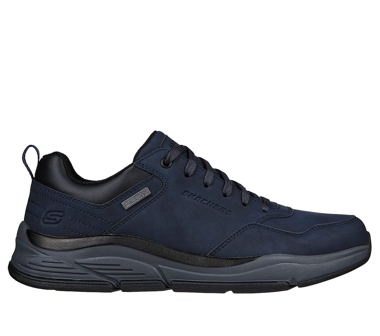 Skechers Παπούτσι Ανδρικό - Relaxed Fit: Benago - Hombre 210021-NVY - NAVY