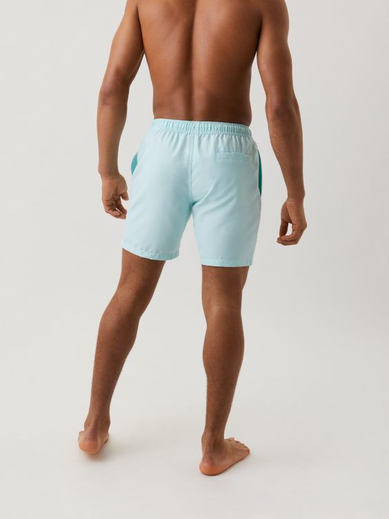 Bjorn Borg Μαγιό Ανδρικό - Sheldon BB Swim Short 1p - Blue Tint