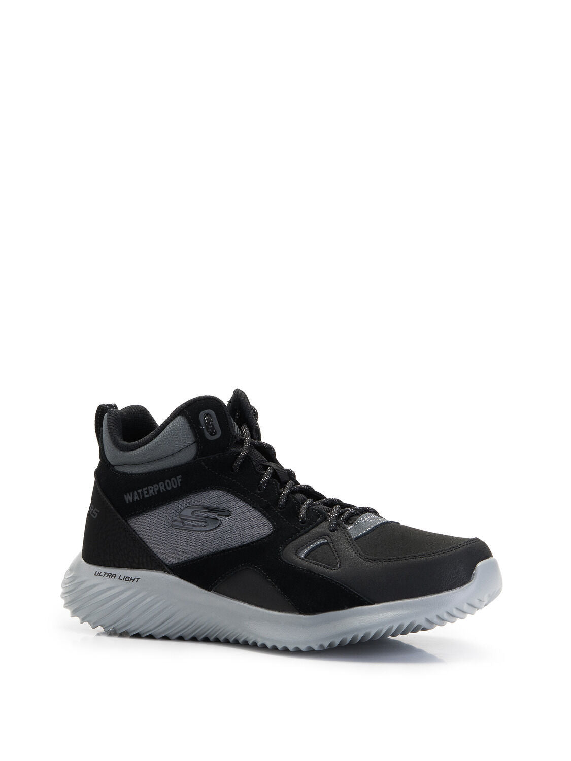 Skechers Μποτάκι Ανδρικό - Bounder - Blast Back - 232280-BKCC