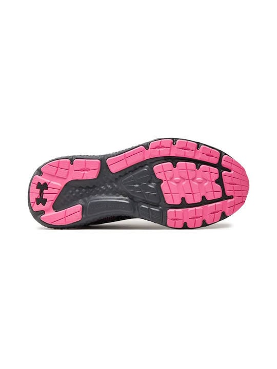 Under Armour Γυναικείο Παπούτσι - UA W Charged Rogue 4 - 3027005-101 - Anthracite Fluo Pink