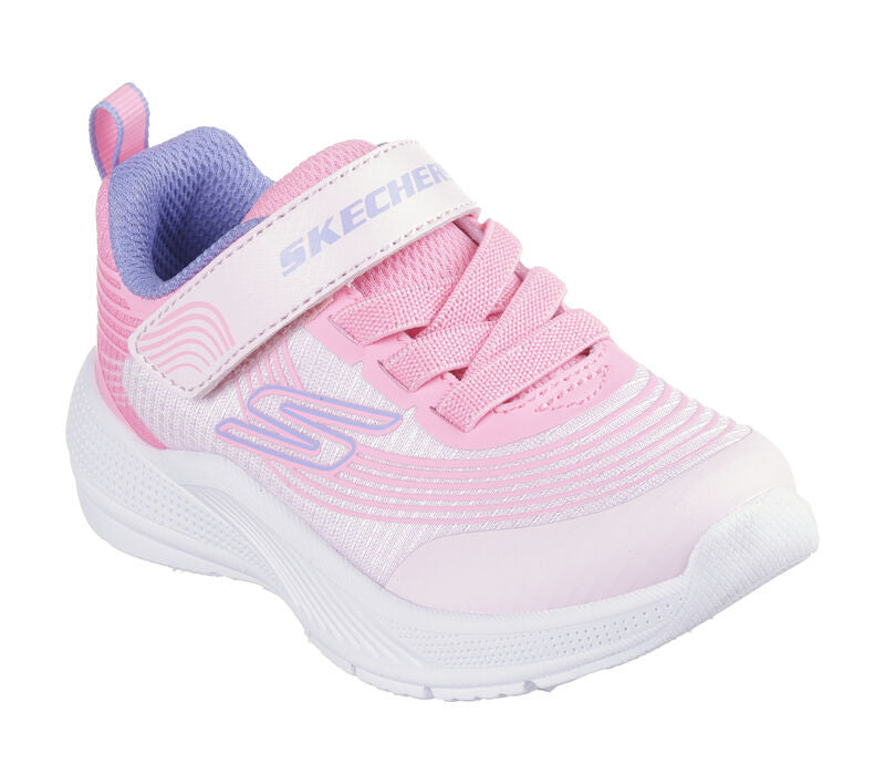 Skechers Παπούτσι Παιδικό Για Κορίτσι - Microspec Advance Ombre Mesh - 303575N-LTPL - Pink