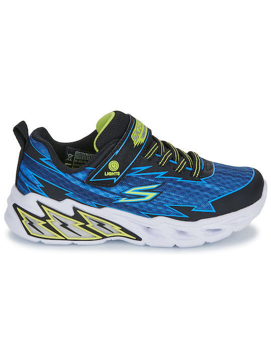 Skechers Παπούτσι Παιδικό Για Αγόρι - Light Storm 2.0 Lightweight Gore Strap - 400149L-BKBL - Black