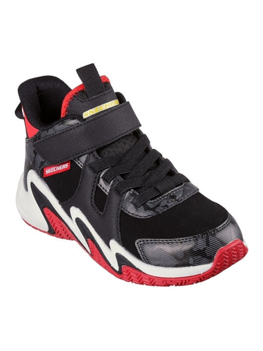 Skechers Παπούτσι Παιδικό Για Αγόρι - Shoe Basketball - 405287L-BKRD - Black