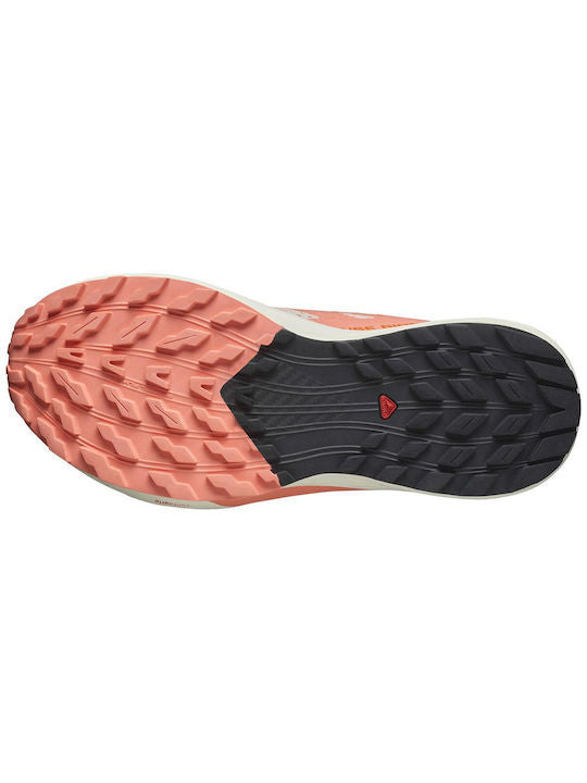 Salomon Γυναικείο Παπούτσι - SENSE RIDE 5 W - 478087 - Peach Fusion Coral Black