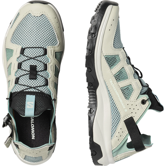 Salomon Γυναικεία Αμφίβια Παπούτσια - TECHAMPHIBIAN 5 - 491107 Green Milieu Sea Foam