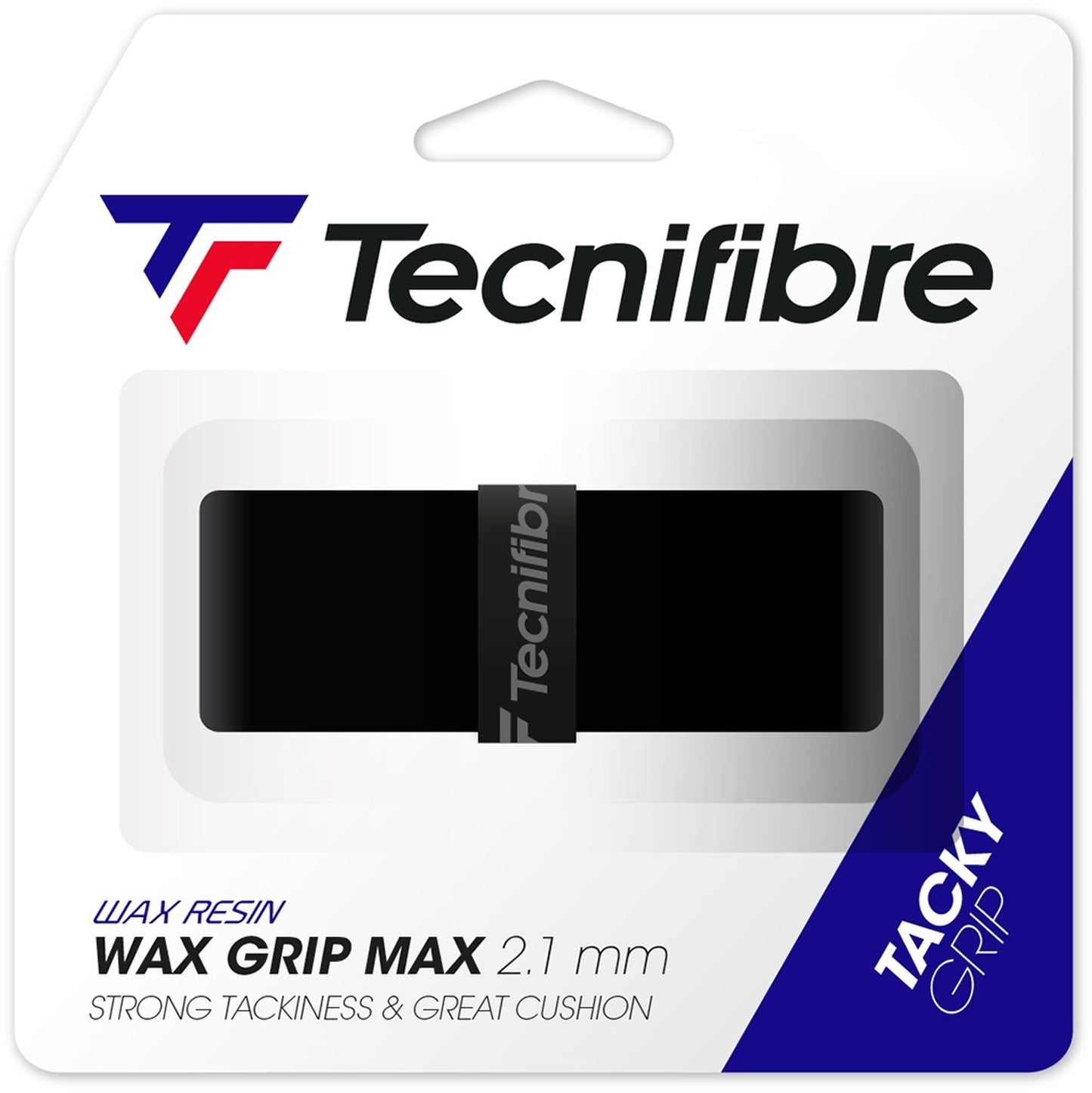 Tecnifibre Χειρολαβή Grips - TF Wax Feel Grip - Black - 51ATPWAMBK