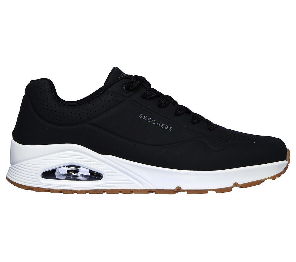 Skechers Παπούτσι Ανδρικό - Uno - Stand On Air 52458 BLACK
