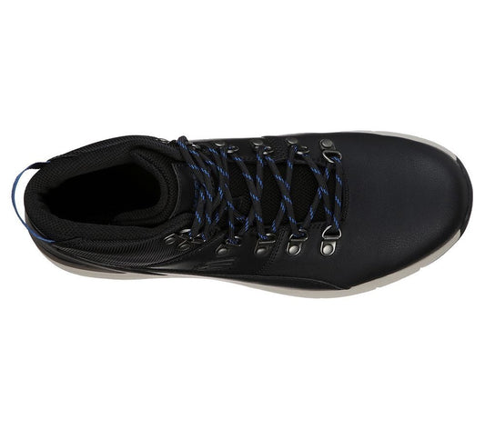 Skechers Μποτάκι Ανδρικό -Relaxed Fit: Volero - Merix 66180-BLK Black