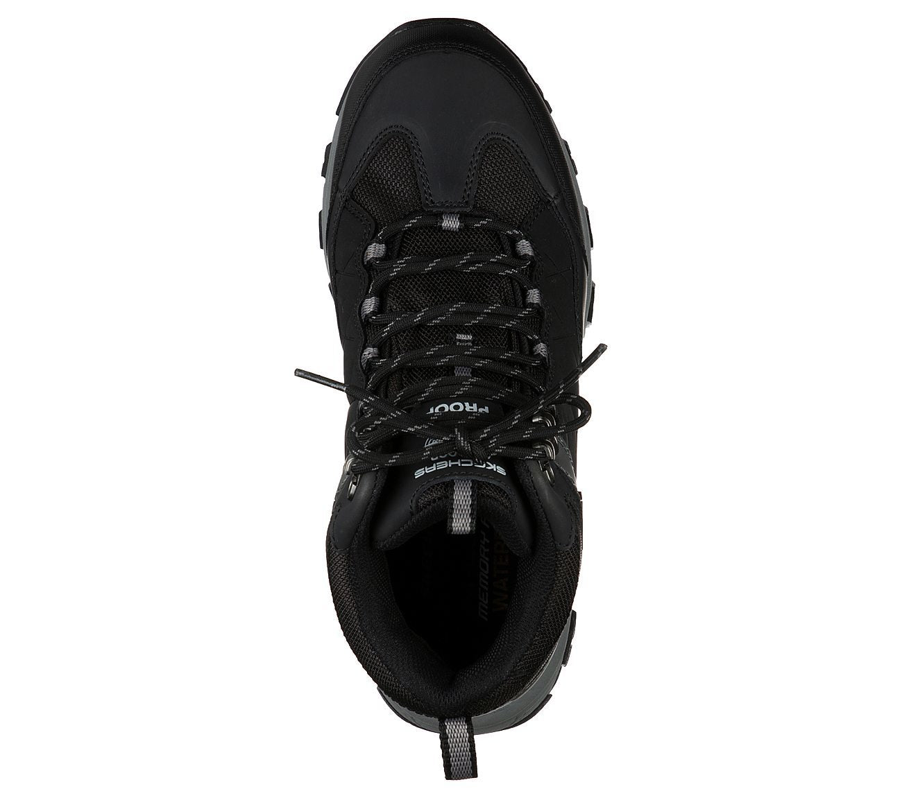 Skechers Μποτάκι Ανδρικό - SelMen Telago Black Waterproof Memory Foam 66283-BLK Black