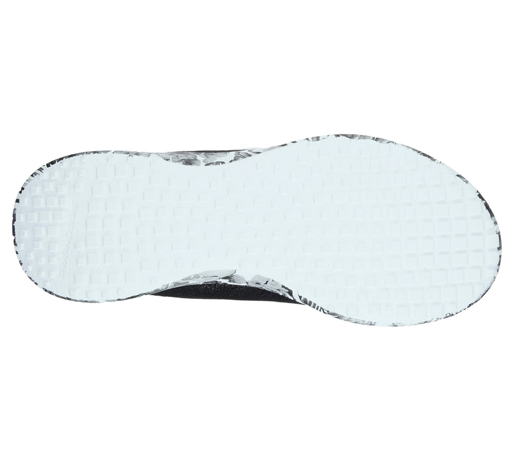Skechers- Παπούτσι Γυναικείο -Sparkle Mesh Bungee Tropical Print Outsole W/ Air-Cooled Mf