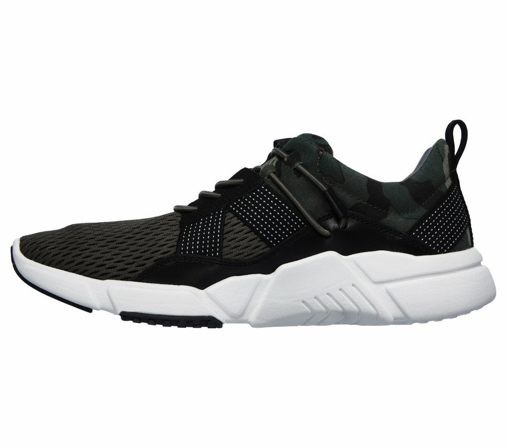 Skechers Παπούτσι Ανδρικό - Mens Block - Curvature 68669_OLV White