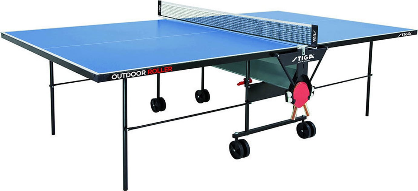 Stiga - Τραπέζι Πίνγκ Πόνγκ - 7175-65 Outdoor Roller incl.net & post