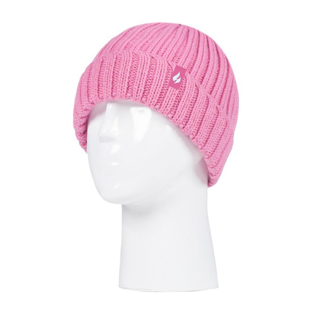 Heat Holders Παιδικός Σκούφος για Κορίτσι - Ribbed Hat - Chateau Rose - 80083-8870