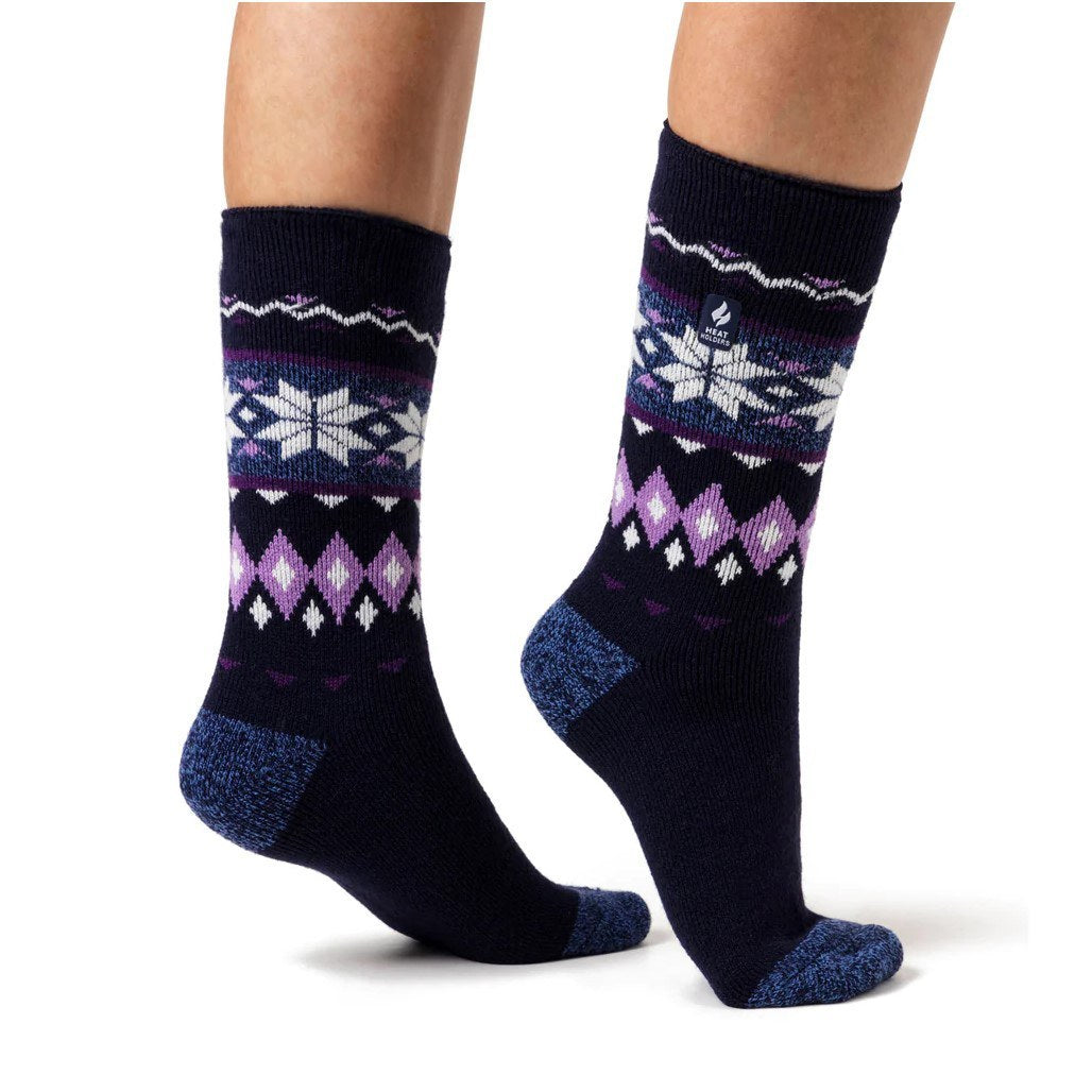 Heat Holders Γυναικείες Κάλτσες - Lite Lima Fairisle - 80090-5800 - Denim