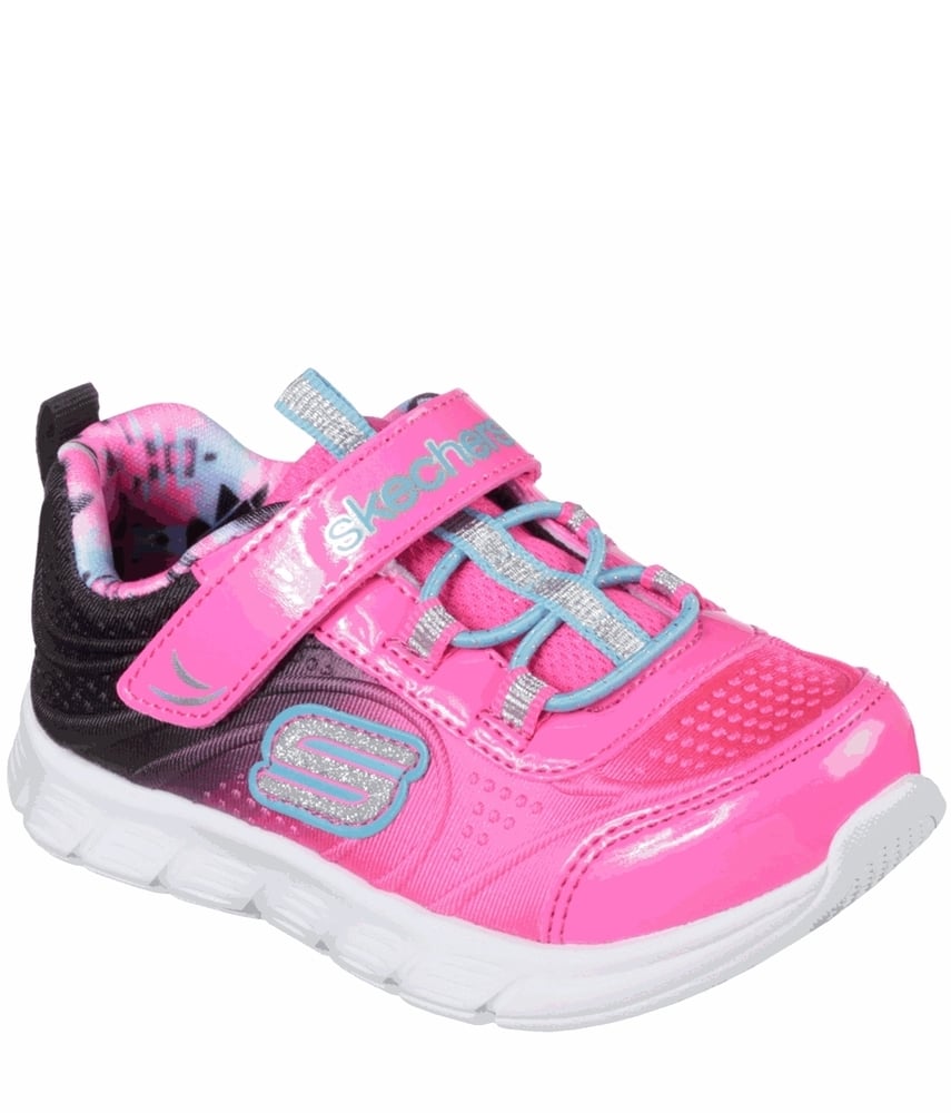 Skechers Παπούτσι Bebe- Comfy Flex - Mini Dazzler 82185N-HPBK Pink-Black