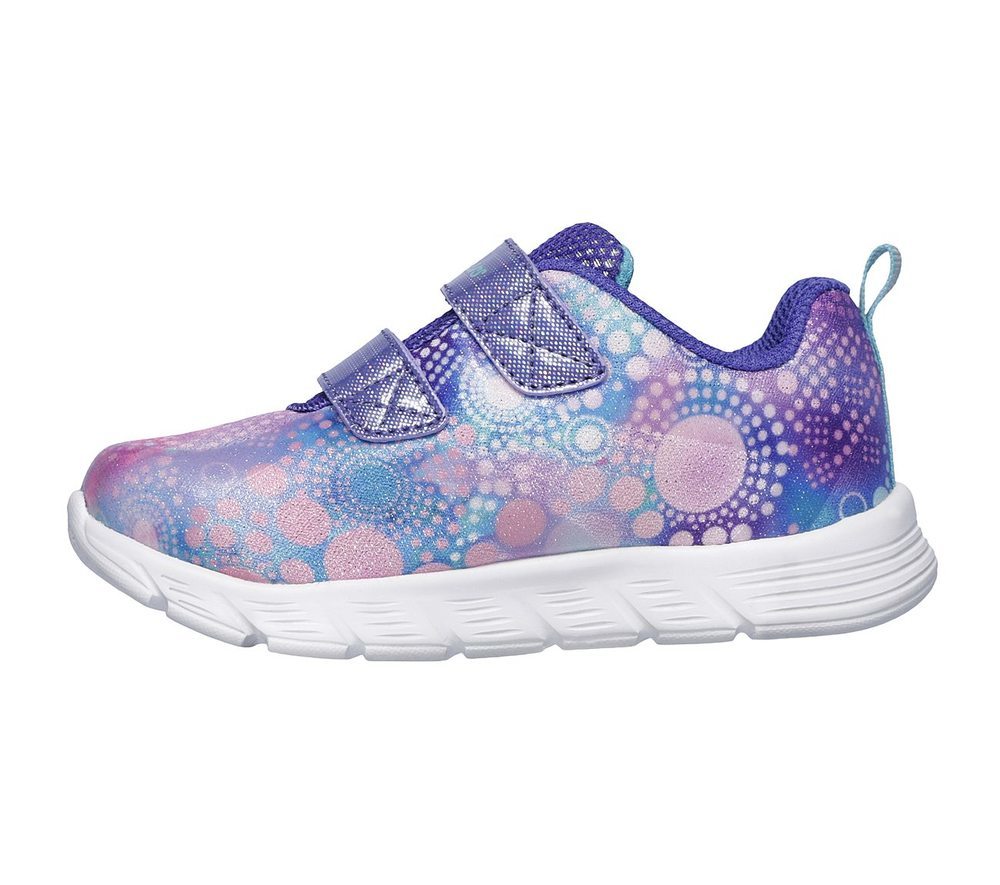 Skechers Παπούτσι Bebe- Comfy Flex - Dainty Dash 82187N-PRMT Purple-Multi