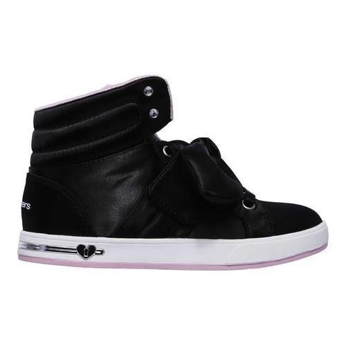 Skechers Παπούτσι Γιά Κορίτσι - Shoutouts - Bow N Bling 84356L-BKPK Black