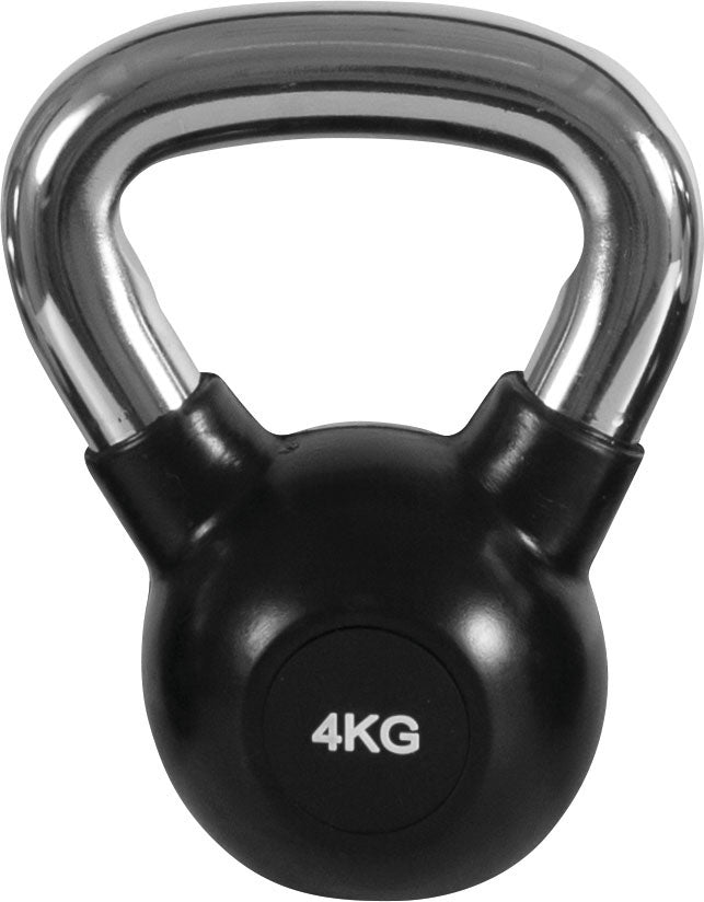 Amila Kettlebell Rubber Cover Cr Handle 4Kg - 90453