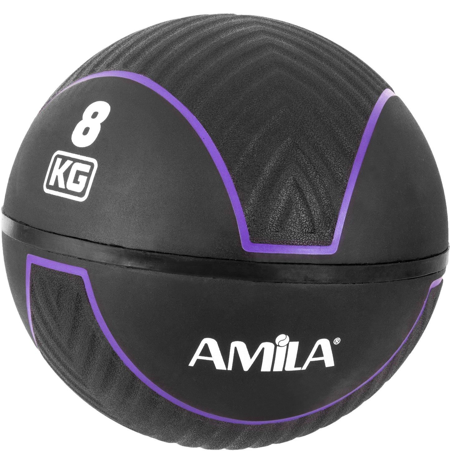 Amila Μπάλα Medicine Ball HQ Rubber 8Kg - 90710