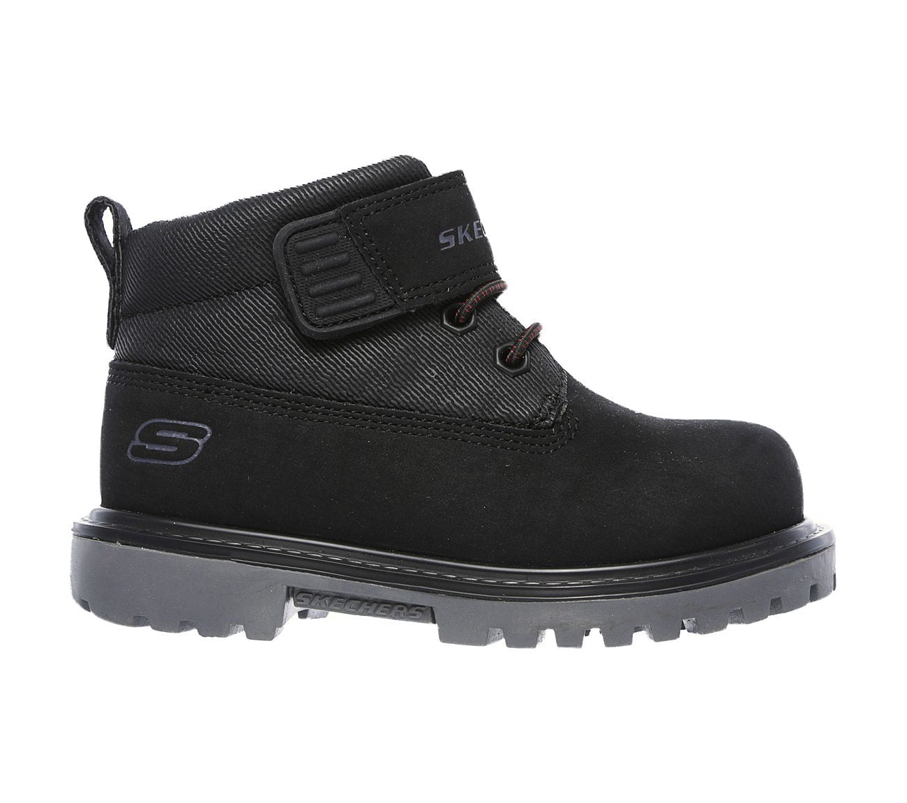 Skechers Μποτάκι για Αγόρι - Mecca - Black - 93165N-BLK