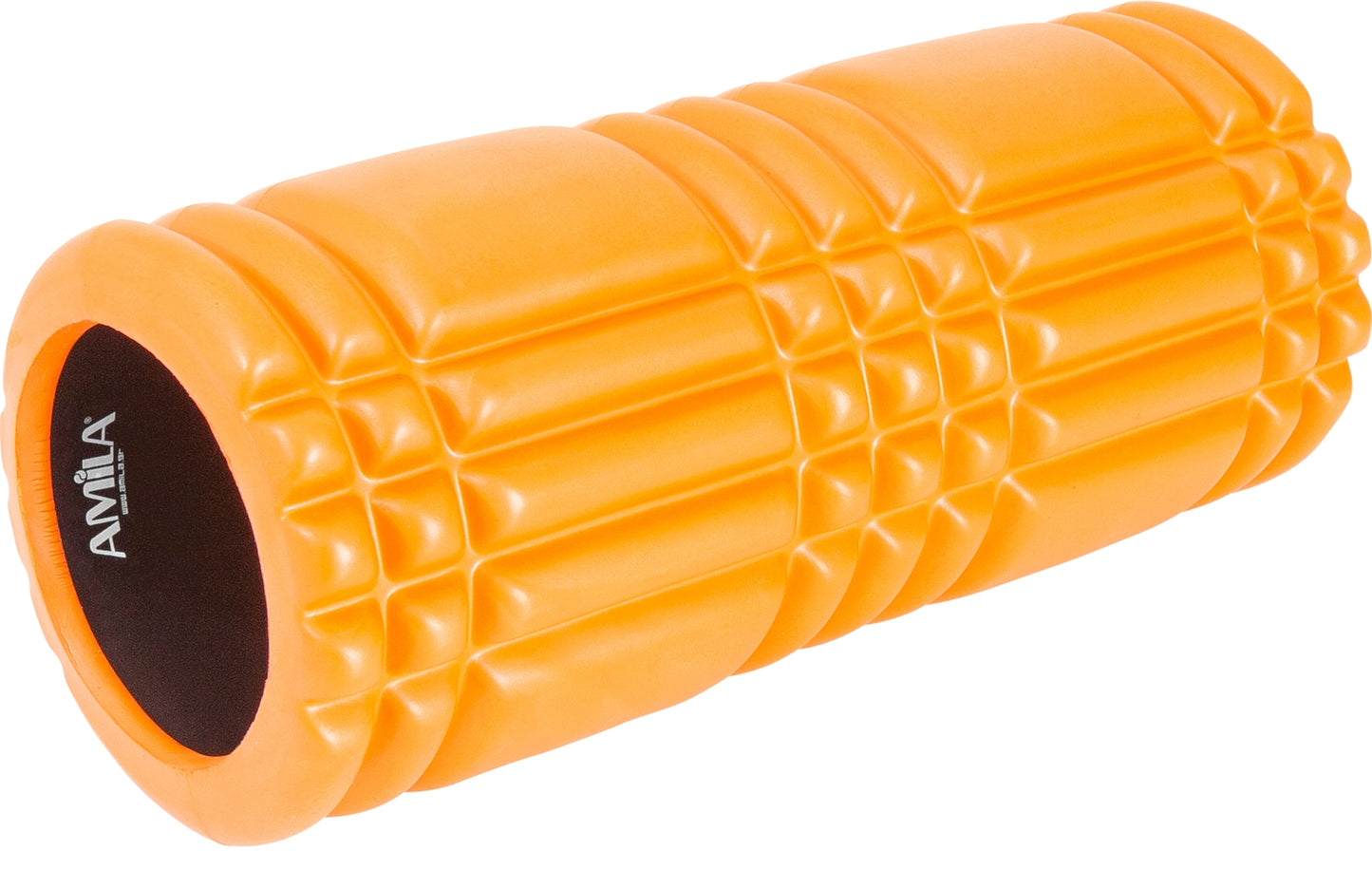 Amila Κύλινδρος Ισορροπίας - Foam Roller Plexus 14x33cm - Orange - 96821