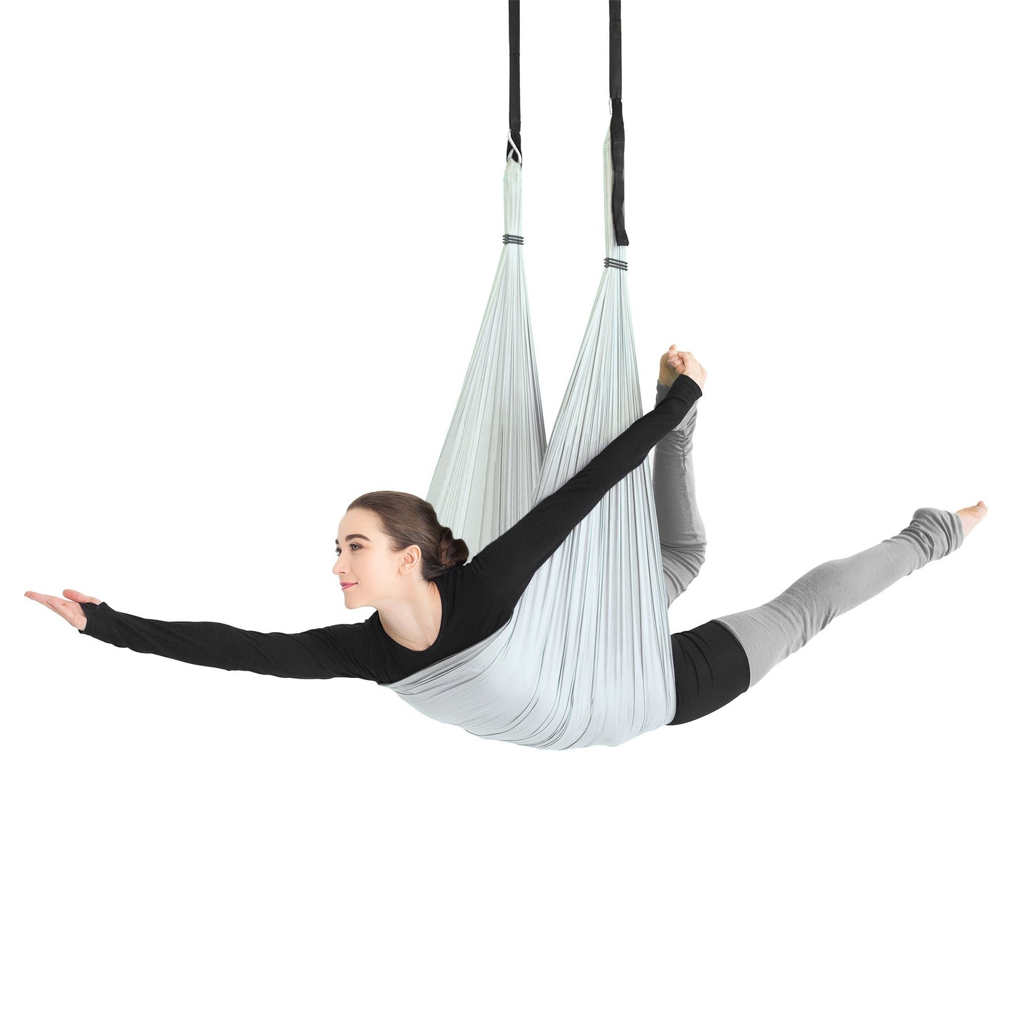 Amila Ύφασμα Aerial Yoga Hammock Iris Nylon 40D 5 m - 96924 - Ice