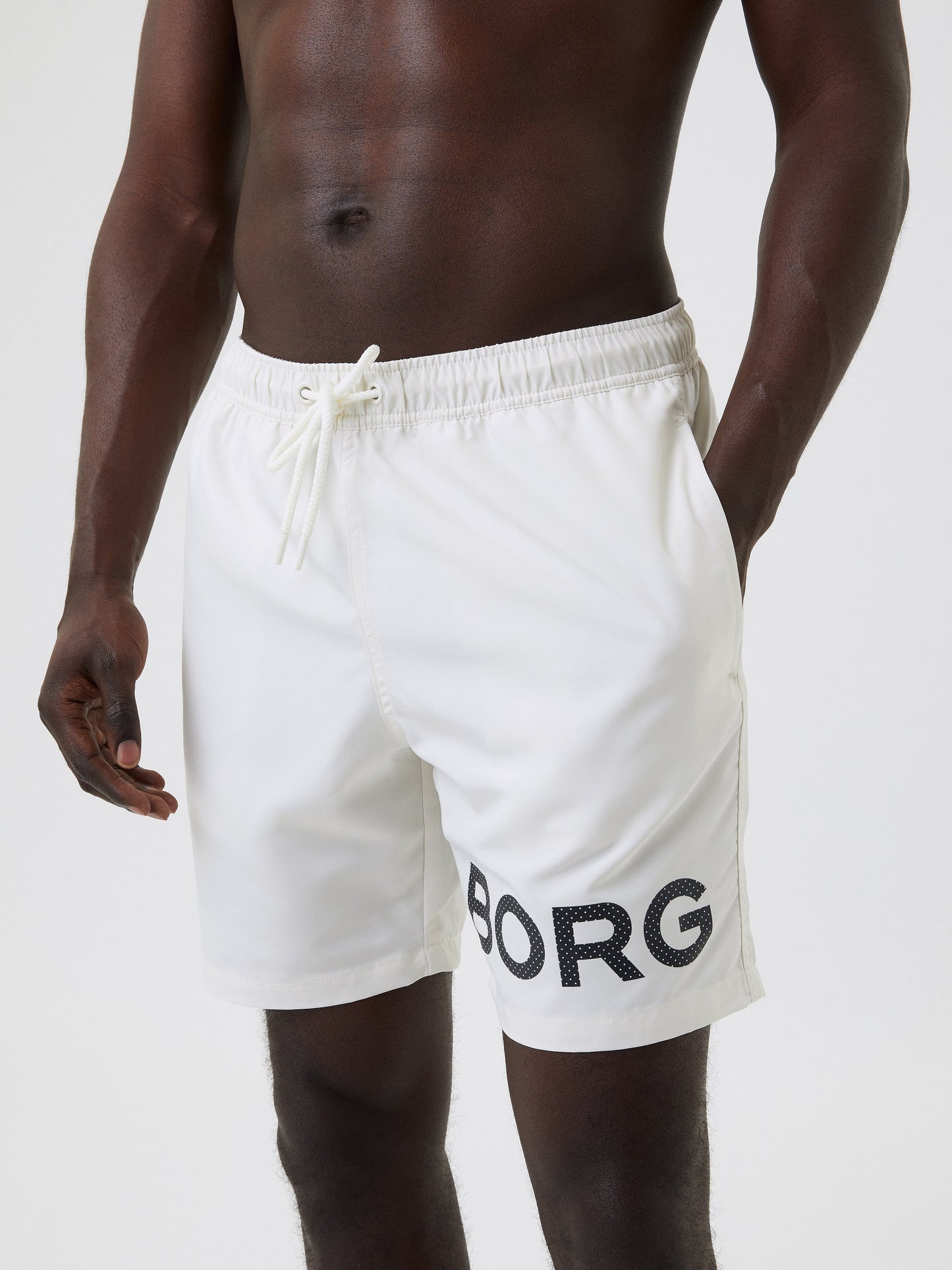 Bjorn Borg Ανδρικό Μαγιό Σόρτς - Borg Swim Shorts - Egret