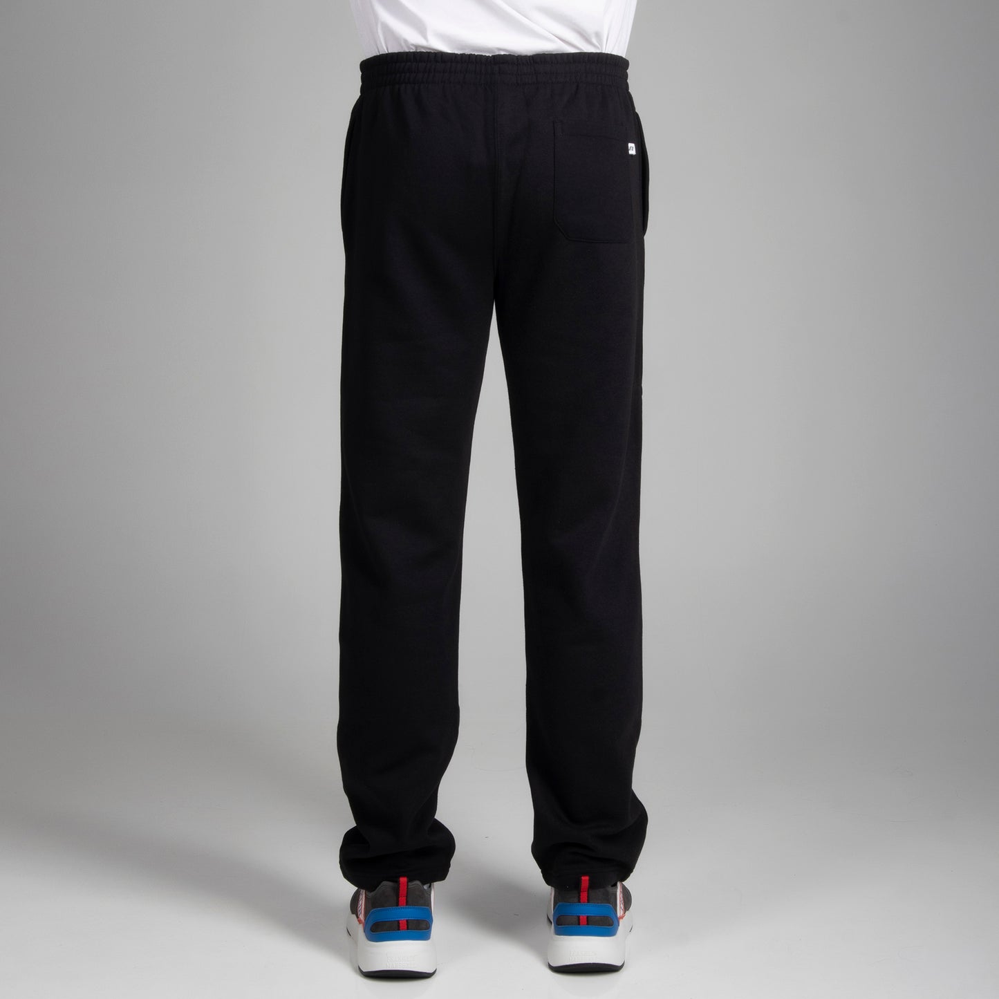 Russell Athletic - Ανδρικό Παντελόνι Φόρμας Μαύρο A1007-2-099 - Open Leg Pant - Black