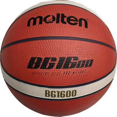 Molten - Μπάλα Μπάσκετ Rubber Cover Orange/Ivory - Size 7