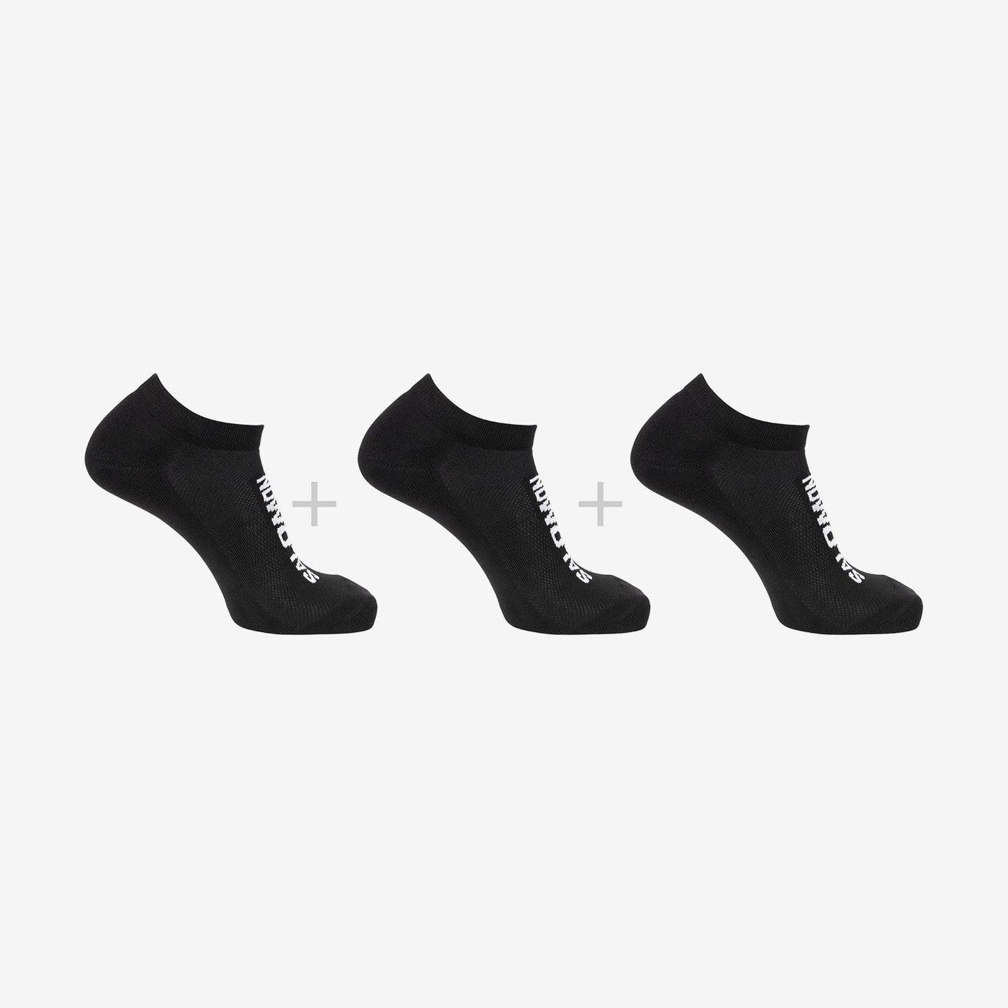 Salomon Κάλτσες Τρία Ζεύγη Unisex - EVERYDAY LOW 3-PACK - C20870 Black