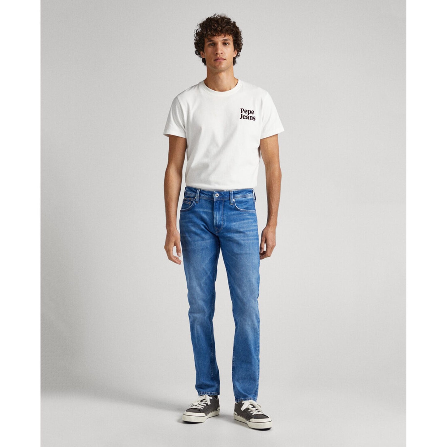 Pepe Jeans - Ανδρικό Παντελόνι Τζιν - Hatch Regular Denim - PM206323VS32-000 denim