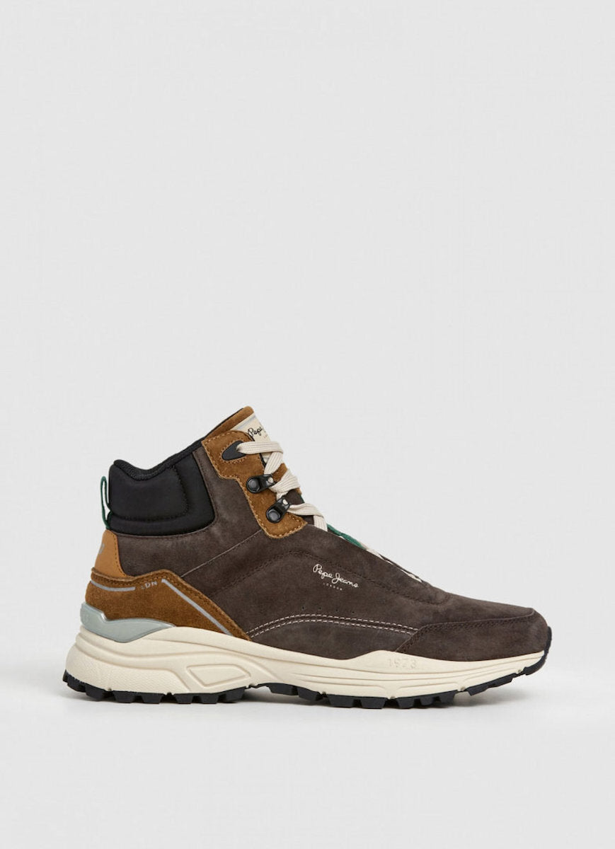 Pepe Jeans Μποτάκι Ανδρικό - DROP 3 DARREN BOOT - PMS600011-898 DARK BROWN