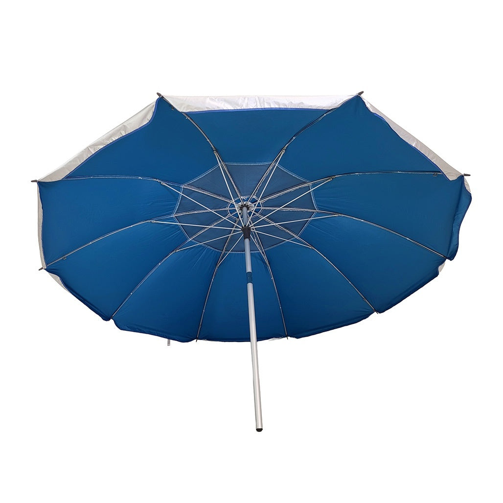 Summer Club Ομπρέλα Παραλίας - Eden 200 - 108x10x5cm - 18346-SILVERBLUE