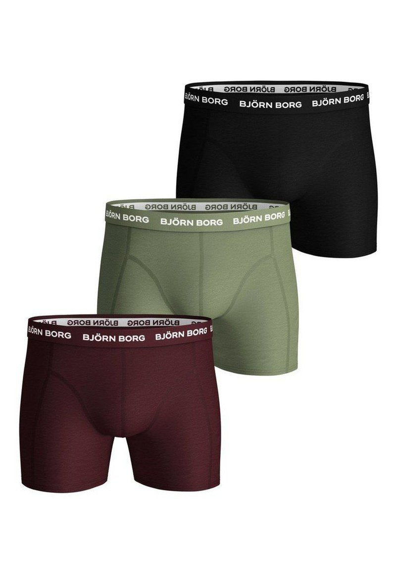 Bjorn Borg Ανδρικά Εσώρουχα τεμ Shorts Sammy Seasonal Solids Winetasting