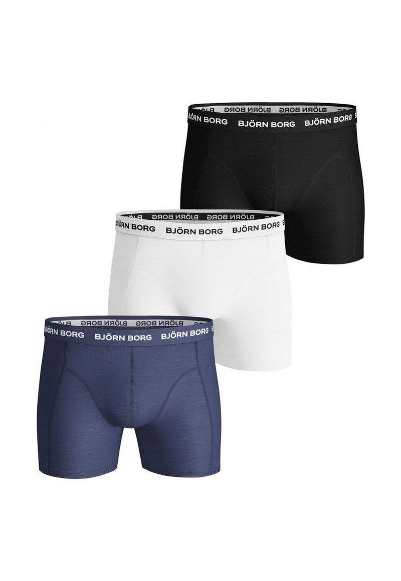 Bjorn Borg Ανδρικά Εσώρουχα Τεμ Shorts Solid Pieces Black,Blue,White