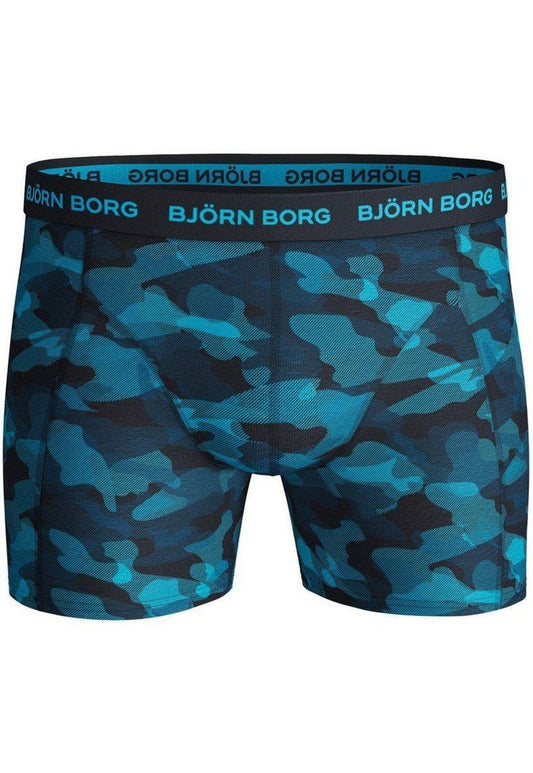 Bjorn Borg Ανδρικά Εσώρουχα τεμ Shorts Solid Pieces Total Eclipse