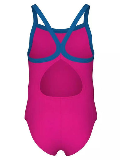 Arena Μαγιό Ολόσωμο Για Κορίτσι - Logo Kids Girl One Piece - 003605-680 - Pink
