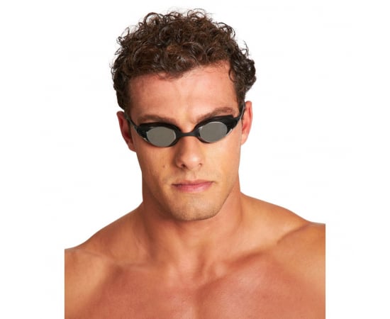 Arena Unisex Αγωνιστικά Γυαλάκια ασημί μαύρο - Cobra Swipe Mirror 004196-550 - Silver Black