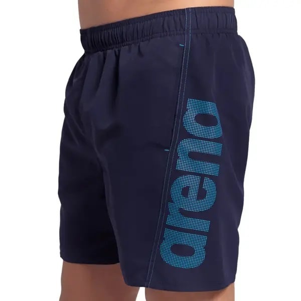 Arena Ανδρικό Μαγιό - Fundamentals Arena Logo Boxer - 006444-781 - Blue Denim