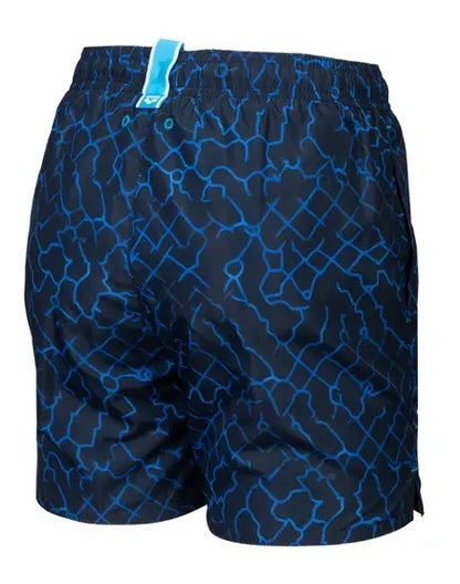 Arena Παιδικό Μαγιό - Boy Beach Boxer Allover - 007186-711 - Dark Blue Multi