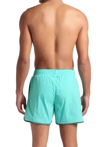 Arena Ανδρικό Μαγιό - Big Logo Borders Beach Short - 009103-863 - Light Blue