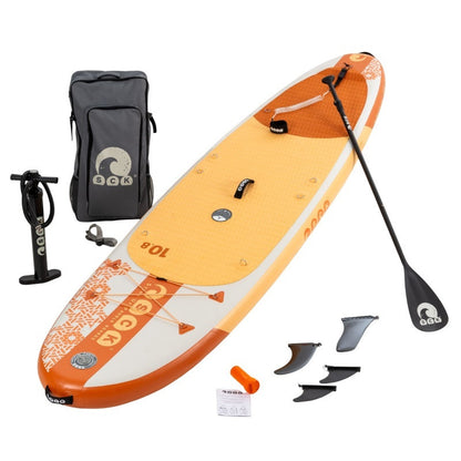 SCK Φουσκωτή Σανίδα SUP/Windsurf 325cm - Πακέτο Sepia - Mare Arioso - 0102-1080699 - Orange