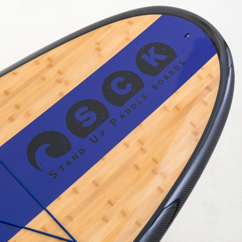 SCK Σανίδα SUP Bamboo - Carbon Onyx 10’6”- 0103-10612519 - Blue